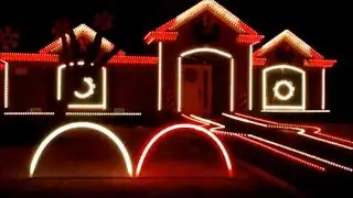 Coolest Christmas Light Show Ever!!! - Johnson's Family Light Show