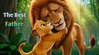 The Best Father Lion | Lion Cartoon | Sher Cartoon| Sher aur uska Beta