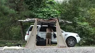 Peaceful Solo Camping in Nature ☀️ | Calm Day, Calm Mind