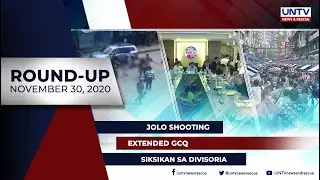UNTV NEWS ROUNDUP: Mga balitang dapat mong malaman (November 30, 2020)