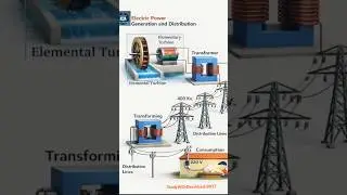 #Electric Powergenerator and Distribution #electricpower #PowerGeneration #Transformers #shorts