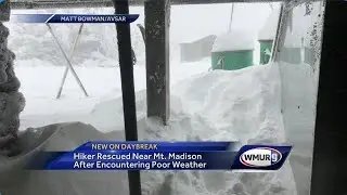 Hiker rescued near Mt. Madison after encountering wintry weather