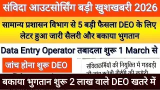 5 Important Updates for Contract Outsourcing Employees Bihar Beltron Big Good News 2026 Letter Re...