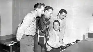 Jerry Lee Lewis at The Million Dollar Quartet (1956) JERRY ON THE PIANO PART