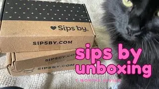 3 Months of Sips By - Review & Unboxing