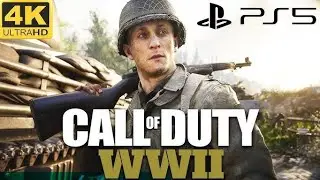 Call of Duty WWII PS5 Gameplay | Next-Gen War Experience