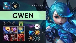 Gwen Jungle vs Qiyana - KR Master Patch 26.02