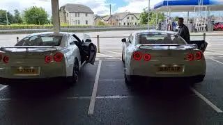 Nissan GTR R35 comparison, standard exhaust Vs Milltek 