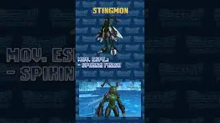 Digidex n48: Stingmon #digimon #digidex #enciclopedia