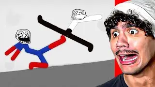 Stickman Dismounting | Best Falls and funny#17