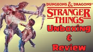 Stranger Things Dungeons & Dragons Box Set Unboxing & Review
