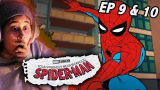 *LETS GOO* YOUR FRIENDLY NEIGHBORHOOD SPIDER-MAN Episode 9 & 10 REACTION!! | Finale