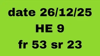 25 December 2025