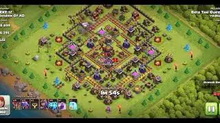 Dragon and lightning is unstoppable ! the best th10 Attack strategy in clas of clans
