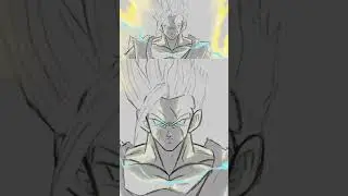 FUTURE GOHAN TRANSFORMS! #dragonball #dragonballz #akiratoriyama #fananimation