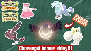 ALLE Formen von *Shiny* Choreogel LEICHT in Pokemon Karmesin & Purpur fangen - Shiny Hunt