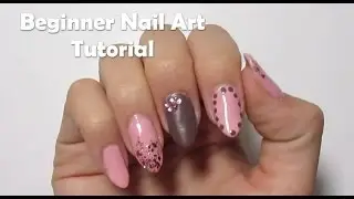 Beginner Nail Art Tutorial | Collab with Hellocrisst