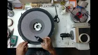Adım adım Hoparlör tamiri. Hoparlör nasıl tamir edilir. Speaker repair step by step