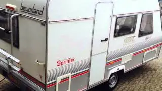 Caravan te koop: BEYERLAND SPRINTER  4 PERS, FIETSDRAGER , VT