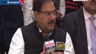 Haryana's Opposition Party Leader Abhay Chautala visits Canada