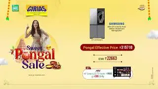 Pongal Special Refrigerator Offers at Girias | Festive Savings & EMI Deals