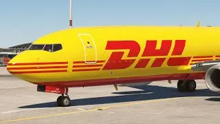 LIMC Landing丨B737-800BCF丨EHAM - LIMC丨DHL Air