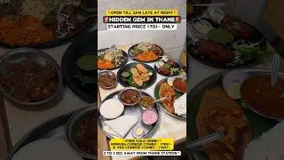 Hidden Gem In Thane | Thalis & Chinese Starts ₹70/- | Chinese Combo ₹149 #viral #chinesefood #thane
