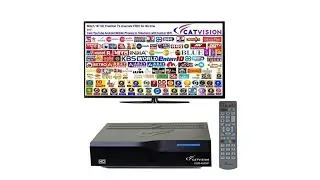 Catvision Advanced 2 in 1 Set Top Box with Mobile Cast