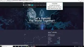 Bitmain Antminer B3 Day 3 Bytom Mining Update!