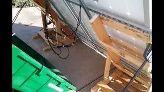 SOLAR PANEL WOODEN PALLET SUPPORTS (DIY)