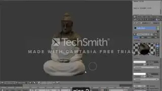 Buddha Model on BLENDER!