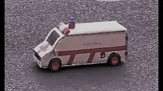 How to Make a Battery Powered Electric Ambulance Car - DIY