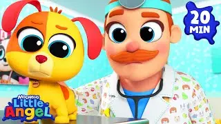 When Bingo was a Baby | Animal Learning Videos | Little Angel Kids Songs & Nursery Rhymes