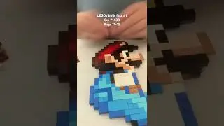 LEGOs built fast #1 &bull; Set 71438 &bull; Bags 11-15 #mario #legos #legosets #supermario #timelapse