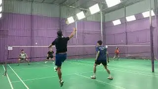 Đôi nam: Mây/Hậu - Đạt/Long