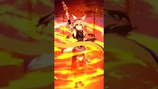 Tamamo Cross Ferocious Thunder Victory Pose & Special Move Animation #umamusume