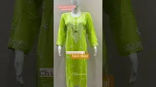 Modal chikan kurti | S Fashion kurtis #lucknowichikankari #chikankari #navratricollection #eidoutfit