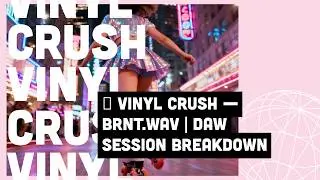 📀 Vinyl Crush &mdash; BRNT.WAV | DAW Session Breakdown