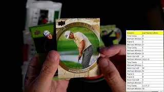 Opening A 2025 Tiger Woods Championship Collection Golf Mega Box ID GOLFMEGA101