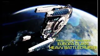 Europa Class Heavy Battlecruiser | Fresh Out Of Spacedock | Star Trek Online