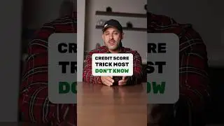 THE SECRET TO A HIGHER CREDIT SCORE! #creditcard