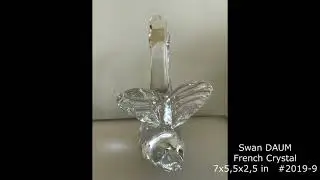 French Crystal Collection in New York (Baccarat, Daum, Vannes)