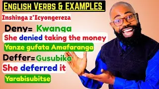 L686: Ukeneye Kuvuga Icyongereza Ugategwa? Menya aya Magambo y'Icyongereza