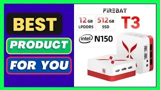 12GB DDR5 512GB SSD Mini PC, FIREBAT T3
