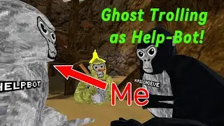 Ghost Trolling as Help-Bot! (No Mods) #gorillatag #ghost