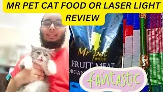 My Cat Vlog Mr Pets Cats Food||Or Laser Light Ka Review