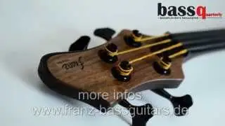 BassQuarterly - Franz Bassguitars Sirius Ralf Gauck Signature Model