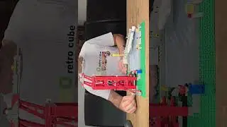 Lego 6339 Shuttle Launch Pad assembly_short #lego #retrocube #Launch Command #6339 #legobuilding
