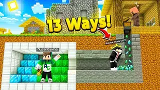 13 Ways to Troll Villager in Minecraft ! @AusanGaming