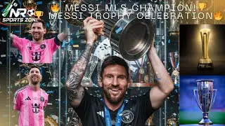 Messi Wins the MLS Cup! 🏆🔥Messi Magic in MLS Final! Goals,Skills & Celebration#messi #mls #football